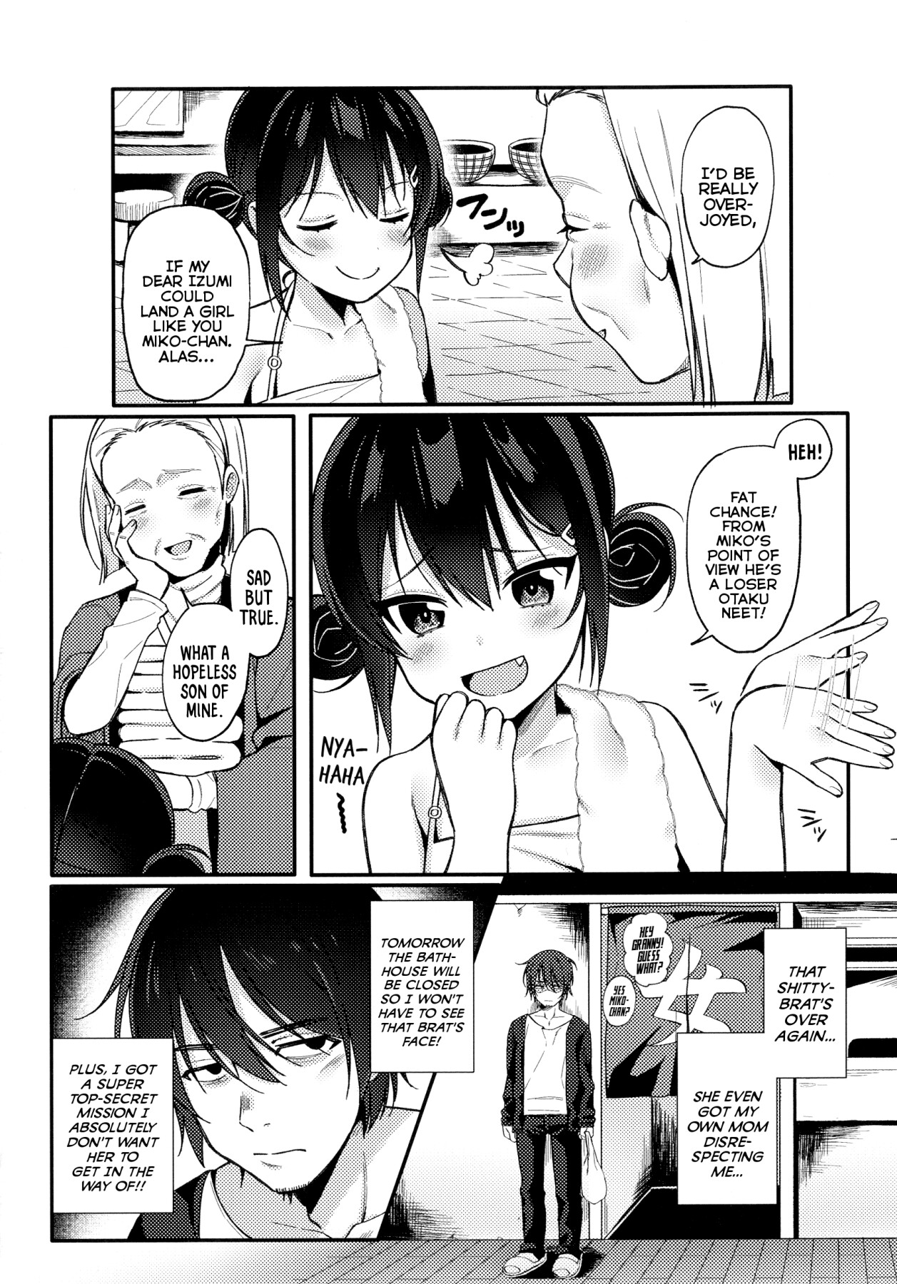 Hentai Manga Comic-Soaping-Up With a Hypnotized Brat-Read-2